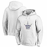 Men's Customized Toronto Maple Leafs White All Stitched Pullover Hoodie,baseball caps,new era cap wholesale,wholesale hats